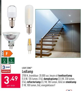 ALDI Light zone Ledlamp aanbieding