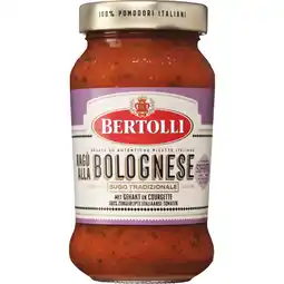 Albert Heijn Bertolli Bolognese sugo tradizionale aanbieding