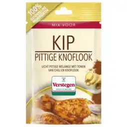 Albert Heijn Verstegen Kruidenmix voor kip pittige knoflook aanbieding
