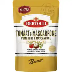 Albert Heijn Bertolli Pastasaus tomaat & mascarpone aanbieding