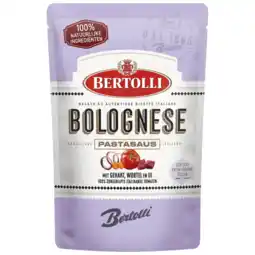 Albert Heijn Bertolli Pastasaus in zak bolognese aanbieding