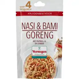 Albert Heijn Verstegen Kruidenmix voor nasi & bami goreng aanbieding