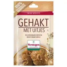 Albert Heijn Verstegen Kruidenmix voor gehakt met uitjes aanbieding