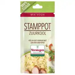 Albert Heijn Verstegen Kruidenmix voor stamppot zuurkool aanbieding