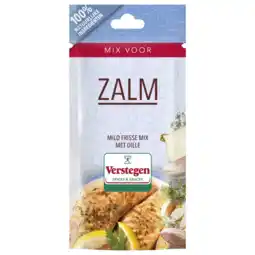Albert Heijn Verstegen Kruidenmix voor zalm aanbieding