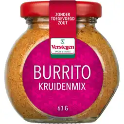 Albert Heijn Verstegen Burrito kruidenmix aanbieding
