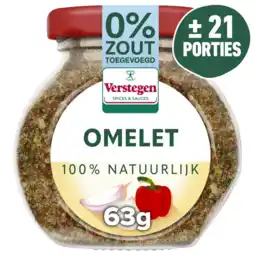 Albert Heijn Verstegen Omelet kruidenmix aanbieding