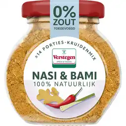 Albert Heijn Verstegen Nasi & bami kruidenmix aanbieding