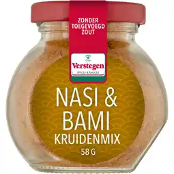 Albert Heijn Verstegen Nasi & bami kruidenmix aanbieding