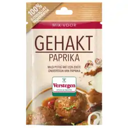 Albert Heijn Verstegen Kruidenmix voor gehakt met paprika aanbieding