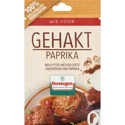 Albert Heijn Verstegen Kruidenmix voor gehakt met paprika aanbieding