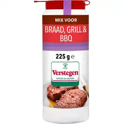 Albert Heijn Verstegen Kruidenmix voor braad, grill & BBQ aanbieding