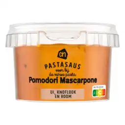 Albert Heijn AH Pastasaus tomaat mascarpone aanbieding