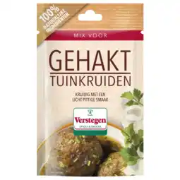 Albert Heijn Verstegen Kruidenmix voor gehakt tuinkruiden aanbieding