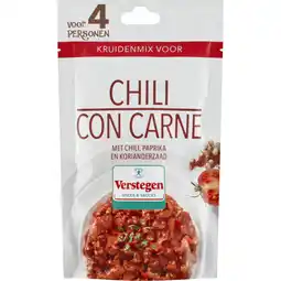 Albert Heijn Verstegen Kruidenmix voor chili con carne aanbieding