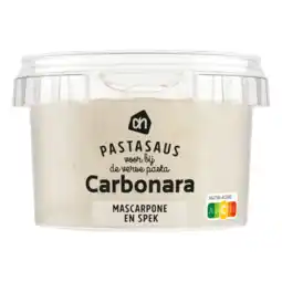 Albert Heijn AH Pastasaus carbonara aanbieding