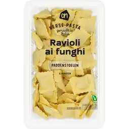 Albert Heijn AH Verse ravioli ai funghi aanbieding