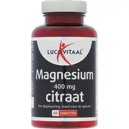 Albert Heijn Lucovitaal Magnesium 400mg citraat aanbieding