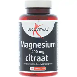 Albert Heijn Lucovitaal Magnesium 400mg citraat aanbieding