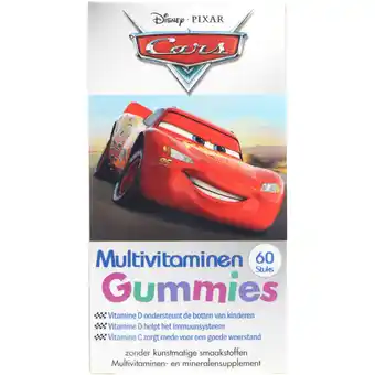 Albert Heijn Disney Cars multivitamines gummies aanbieding