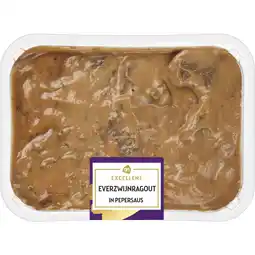 Albert Heijn AH Excellent Everzwijnragout in pepersaus bel aanbieding