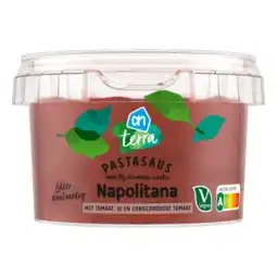 Albert Heijn AH Terra Plantaardig pastasaus napolitana aanbieding
