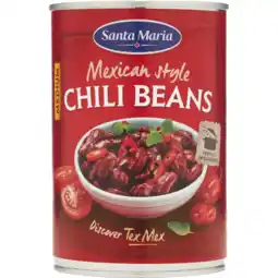 Albert Heijn Santa Maria Mexican style chili bonen aanbieding