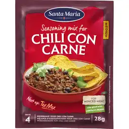 Albert Heijn Santa Maria Kruidenmix chili con carne aanbieding
