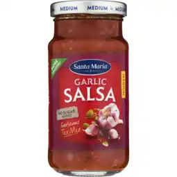 Albert Heijn Santa Maria Garlic salsa medium aanbieding