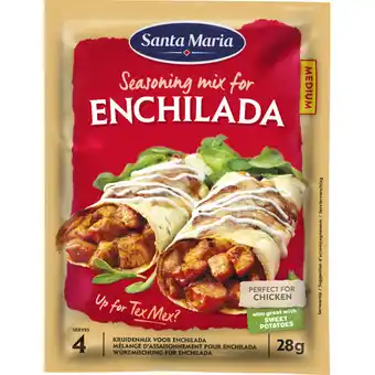 Albert Heijn Santa Maria Kruidenmix enchilada aanbieding