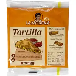 Albert Heijn La Morena Tortilla wraps original medium aanbieding
