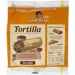Albert Heijn La Morena Tortilla wraps original large aanbieding