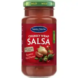 Albert Heijn Santa Maria Chunky wrap salsa mild aanbieding