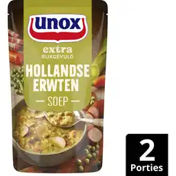 Albert Heijn Unox Hollandse erwtensoep aanbieding