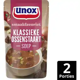 Albert Heijn Unox Klassieke ossenstaartsoep aanbieding
