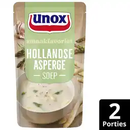 Albert Heijn Unox Hollandse aspergesoep aanbieding