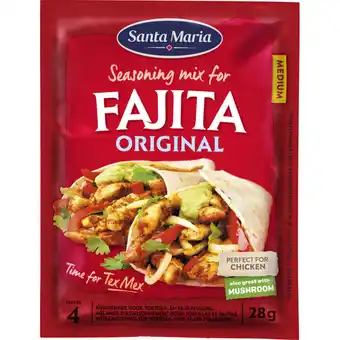 Albert Heijn Santa Maria Kruidenmix fajita aanbieding