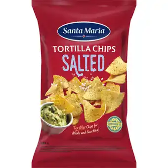 Albert Heijn Santa Maria Tortilla chips salted aanbieding