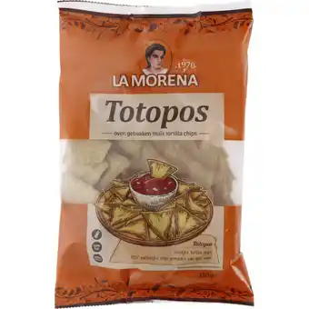 Albert Heijn La Morena Totopos tortilla chips aanbieding