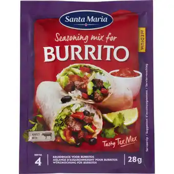 Albert Heijn Santa Maria Kruidenmix burrito aanbieding