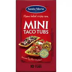 Albert Heijn Santa Maria Mini taco tubs aanbieding