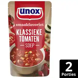 Albert Heijn Unox Klassieke tomatensoep aanbieding