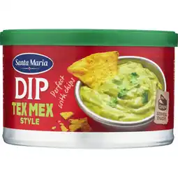 Albert Heijn Santa Maria Dip tex mex style aanbieding