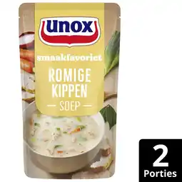 Albert Heijn Unox Romige kippensoep aanbieding