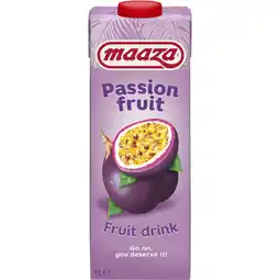 Albert Heijn Maaza Passion fruit fruit drink aanbieding