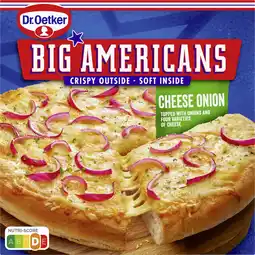 Albert Heijn Dr. Oetker Big Americans pizza cheese onion aanbieding