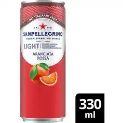 Albert Heijn S. Pellegrino Aranciata rossa light aanbieding