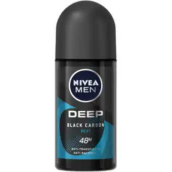 Albert Heijn NIVEA Men deep beat anti transpirant roller aanbieding