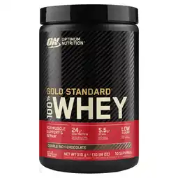 Albert Heijn Optimum Nutrition Gold standard whey double rich chocolate aanbieding