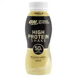 Albert Heijn Optimum Nutrition High protein shake vanilla aanbieding